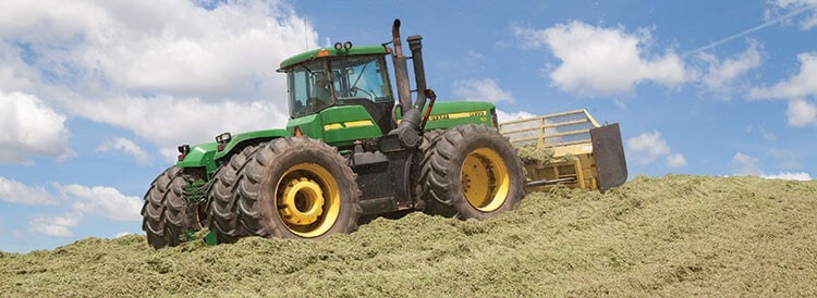packing silage